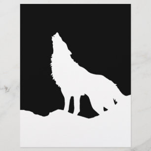 Silhouette de Pop de Arte Negra e Branca Única