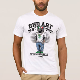 Silhueta de Design BHD ART de camisa minimalista