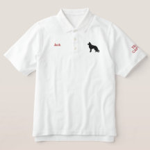 Silhueta de german shepherd Cachorro com Texto Per