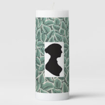 Silhueta de Jane Austen & Papel de Parede para Cas