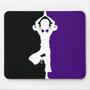 Silhueta Mousepad da ioga