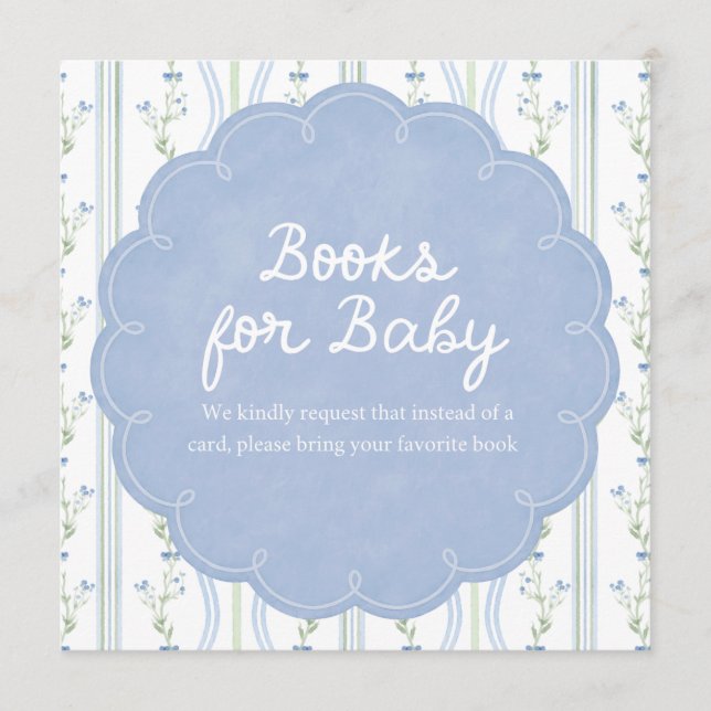 Silly Little Goose Baby Shower Book for Baby Card (Frente)