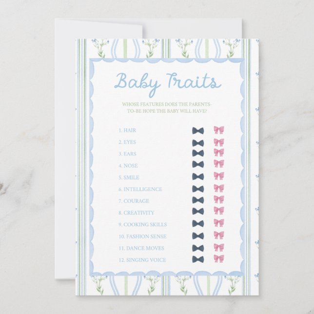 Silly Little Goose Baby Shower Game (Frente)