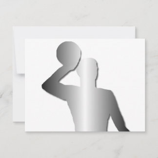 Silouette de jogador de polo aquático