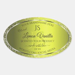 Silver Amarelo com Etiquetas de Produto para Inici