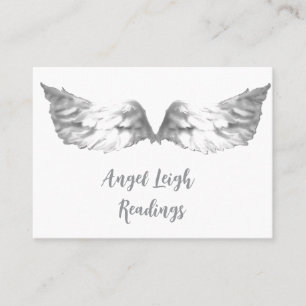 Silver Angel, Espiritual, Reiki, cartões de visita