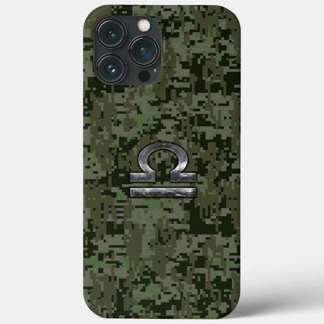 Silver Libra Zodiac Green Camo (Verso)