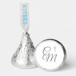 Silver Monograma com Favores de Cross Hershey