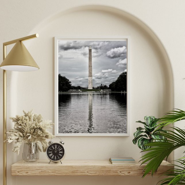 Silver Reflexões sobre Washington Monument Poster (Criador carregado)