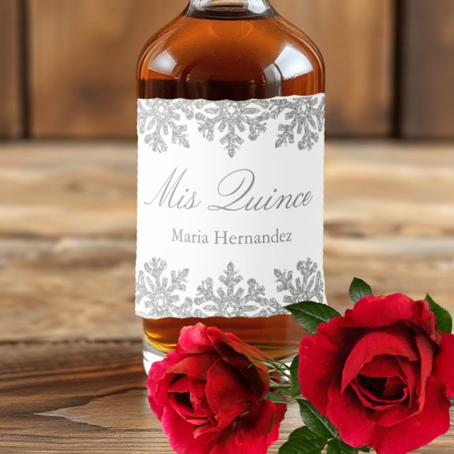 Silver Snowflake Winter Quinceanera (Criador carregado)