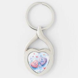 Silver Swetheart Chaveiro