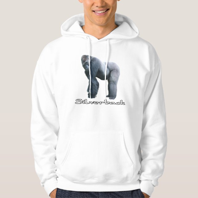 Silverback Gorilla Pullover Hoodie (Frente)