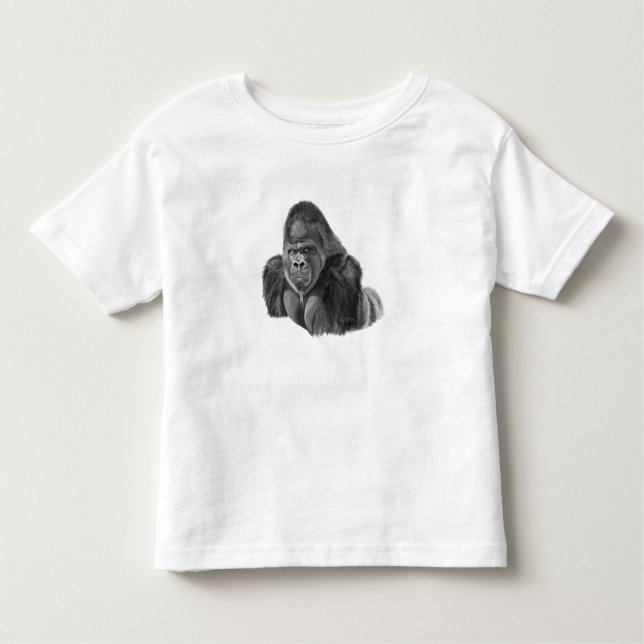 Silverback Gorilla T-shirt ゴリラのTシャツ (Frente)