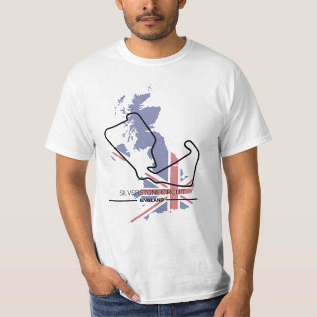 Silverstone Circuit Formula 1 T-shirt (Frente)