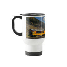 Silverton, caneca de viagem do trem de Colorado