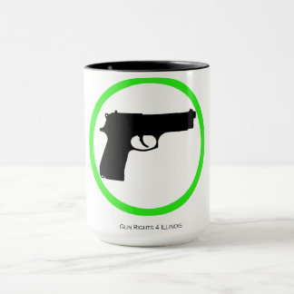 Sim armas! caneca de café de 15 onças