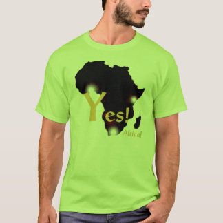 Sim camisa de África T