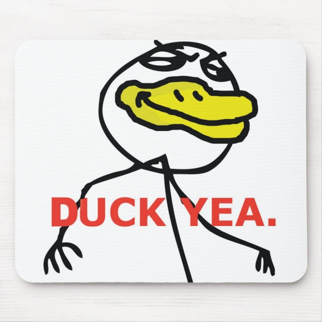 Sim do pato - Mousepad (Frente)