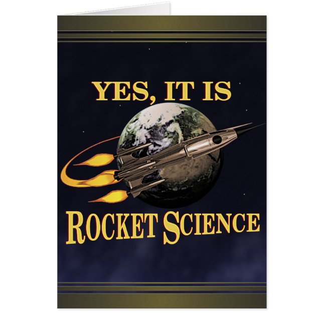 Sim, é cartão da astronáutica (Frente)