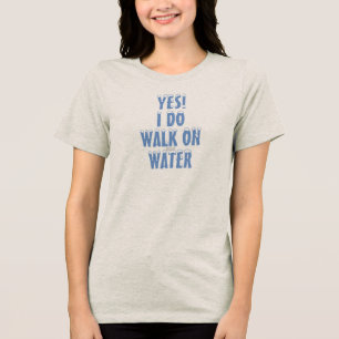 Sim! Eu ando em t-shirt de água congelada