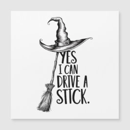 "Sim, Eu Posso Dirigir Um Pó De Bruxa"