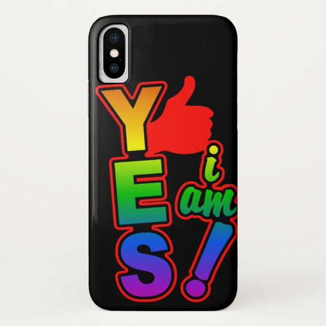 SIM, EU SOU capas de telefone (Verso)