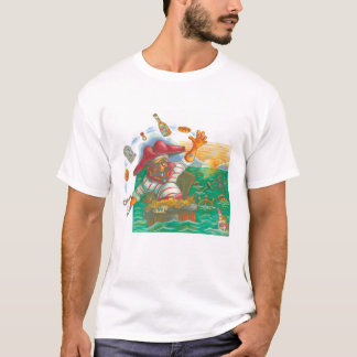 Sim, eu sou uma camiseta de pirata