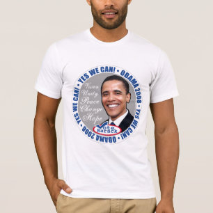 Sim nós podemos! Camisa de Obama