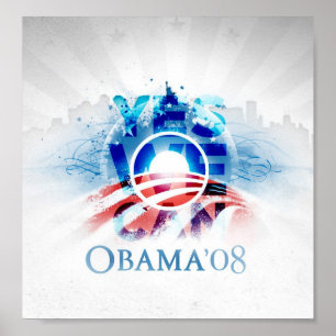 SIM NÓS PODEMOS - poster de Obama '08