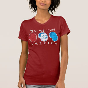 "Sim nós podemos t-shirt de América" Obama