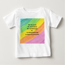 "Sim, são gêmeos" Rainbow Baby T-shirt