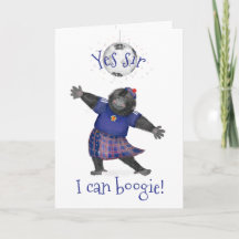 Sim senhor, posso boogie cartão de futebol do gori