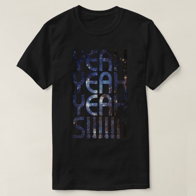 Sim Sim Sim Sim - Stellar Essencial T-Shirt (Frente do Design)