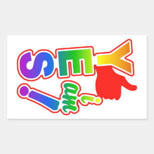 Sim, sou autocolante