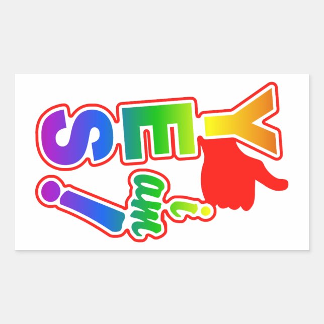 Sim, sou autocolante (Frente)