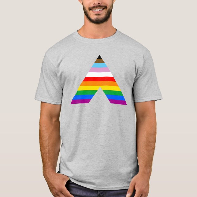 Símbolo Ally Pride Inclusivo T-Shirt (Frente)