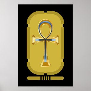 Símbolo Ankh Poster