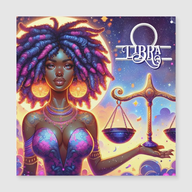 Símbolo astrológico do horóscopo Libra Zodiac (Frente)