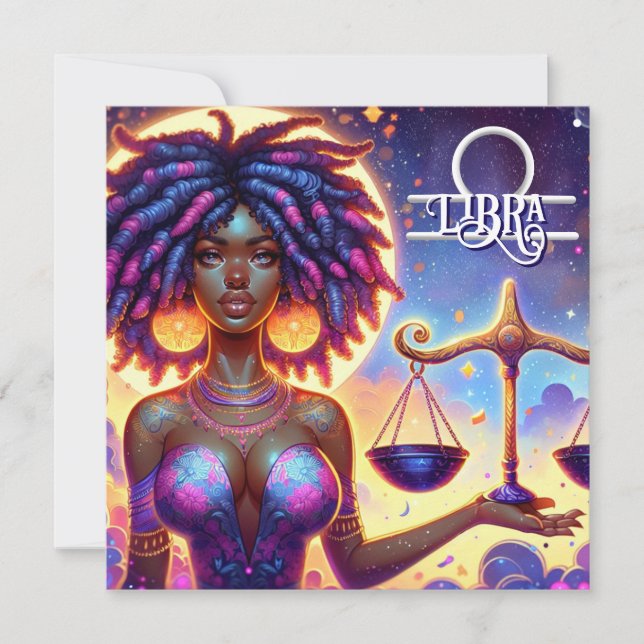 Símbolo astrológico do horóscopo Libra Zodiac (Frente)