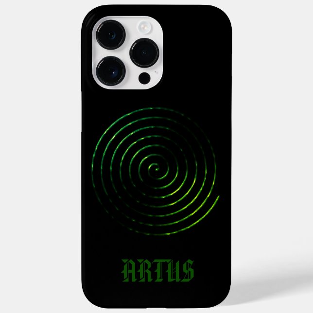 Símbolo Céltico Espiral,Personalizar iPhone Case-M (Verso)