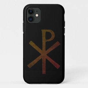 Símbolo Chi Rho capas de iphone Maiúscula