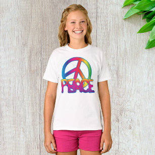 Símbolo Colorido de Paz T-Shirt