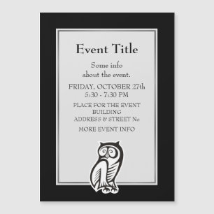 Símbolo Coruja Branco