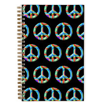 Símbolo da Paz Retro 3D