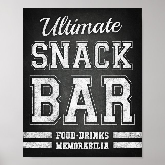Símbolo de BAR SNACK ULTIMATE de futebol Impressão (Frente)