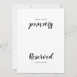 Símbolo de Casamento de Caligrafia Simples Reserva