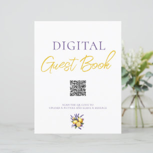 Símbolo de código QR do Catálogo de Convidados Dig