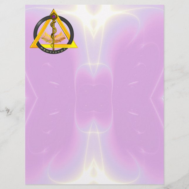 SÍMBOLO DE DENTISTRAÇÃO DENTISTA DE ASCLEPIUS (Frente)