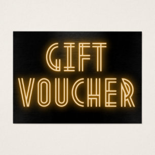 Símbolo de Neon Amarelo - Arte Deco - Presente Vo