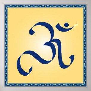 Símbolo de OM - poster